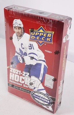 2021/22 Upper Deck Extended Hockey Hobby Box
