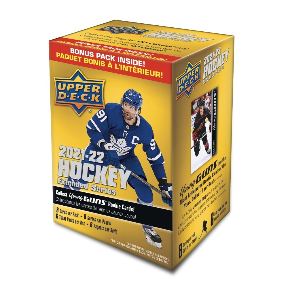 Upper Deck Extended Hockey Cards - Blaster box 2021-22