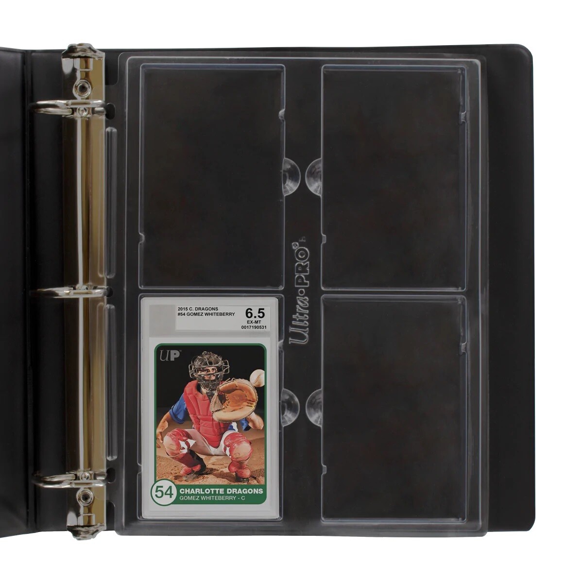 Ultra Pro - 4-Pocket Page for Graded Beckett Slabs (x10)