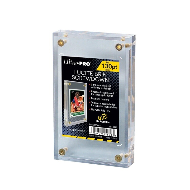 Ultra Pro - Lucite Brik UV Screwdown 130PT