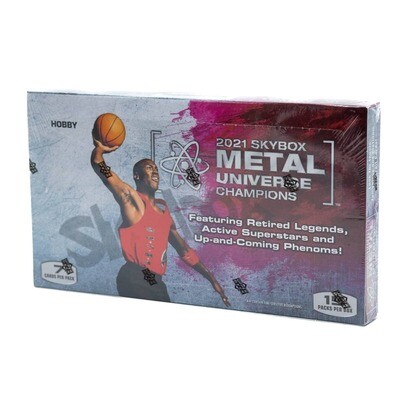 2021 Upper Deck Skybox Metal Universe Champions Hobby Box