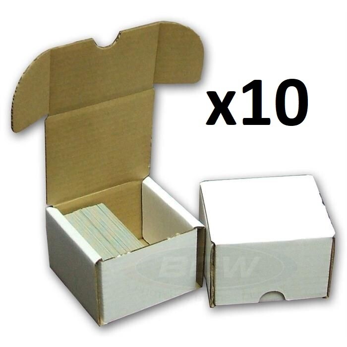 BCW - 200 Count Storage Box (x10)