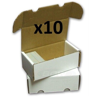 BCW - 400 Count Storage Box (x10)