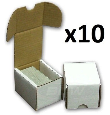 BCW - 100 Count Storage Box (x10)