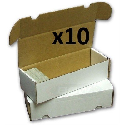 BCW - 550 Count Storage Box (x10)