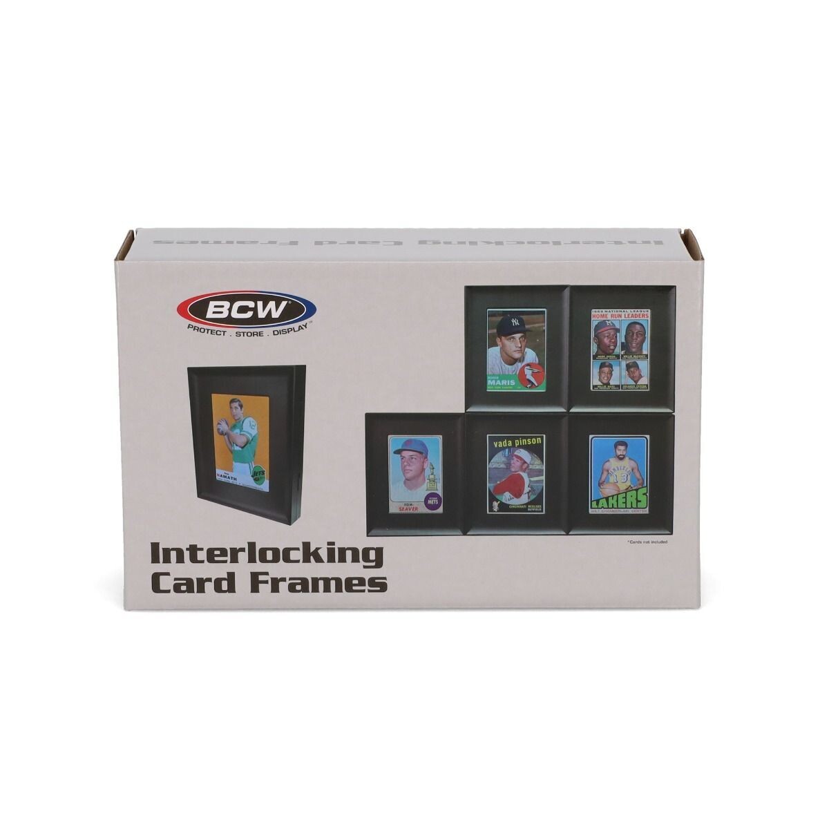 BCW - Interlocking Card Frames - Black