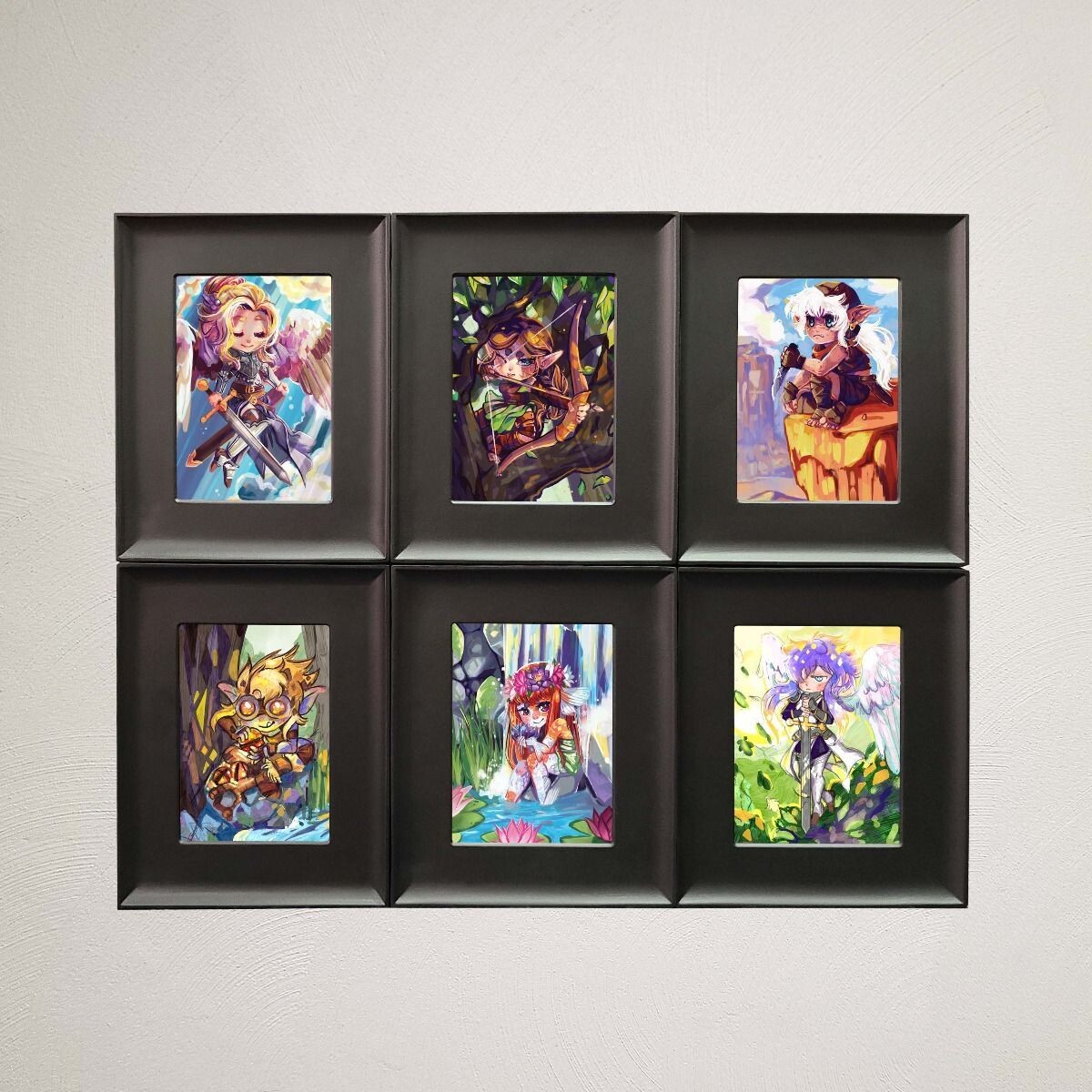 BCW - Interlocking Card Frames - Black