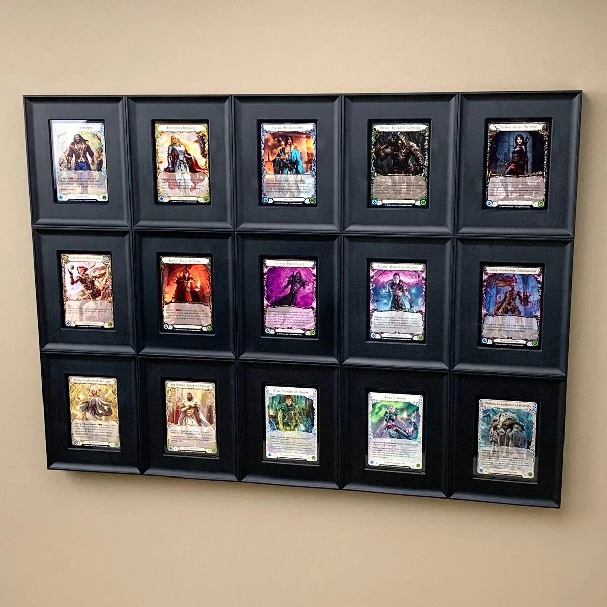 BCW - Interlocking Card Frames - Black