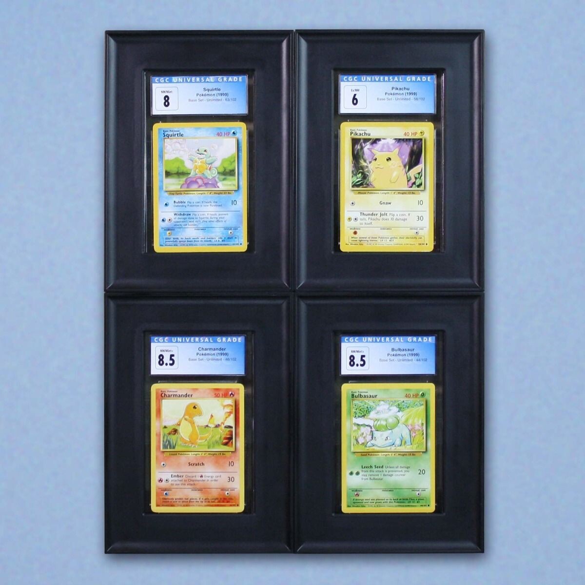 BCW - Interlocking Graded Card Frames - Black