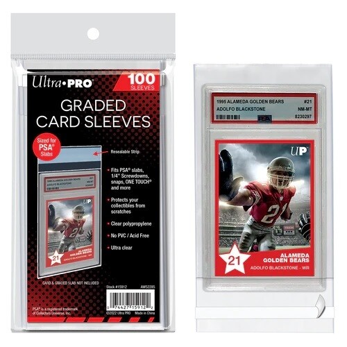 Ultra Pro - PSA Graded Card Sleeves Resealable (x100)