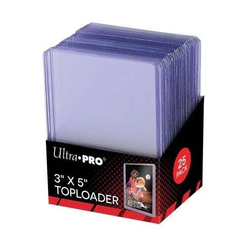 Ultra Pro - 3&quot; x 5&quot; Toploaders (25ct)