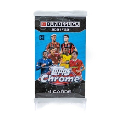 Topps Chrome Bundesliga Hobby 2021/22 Pack