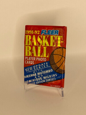 1991/92 Fleer Series 2 Basketball Pack