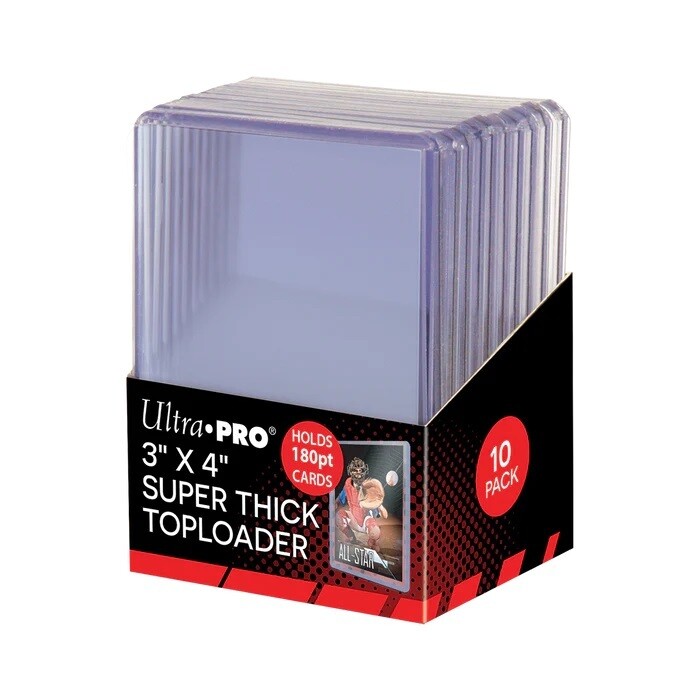 Ultra Pro - Super Thick 180PT Toploaders (10ct)