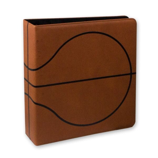 BCW - 3 in. Album - Basketball Collectors Album - Premium Brown
