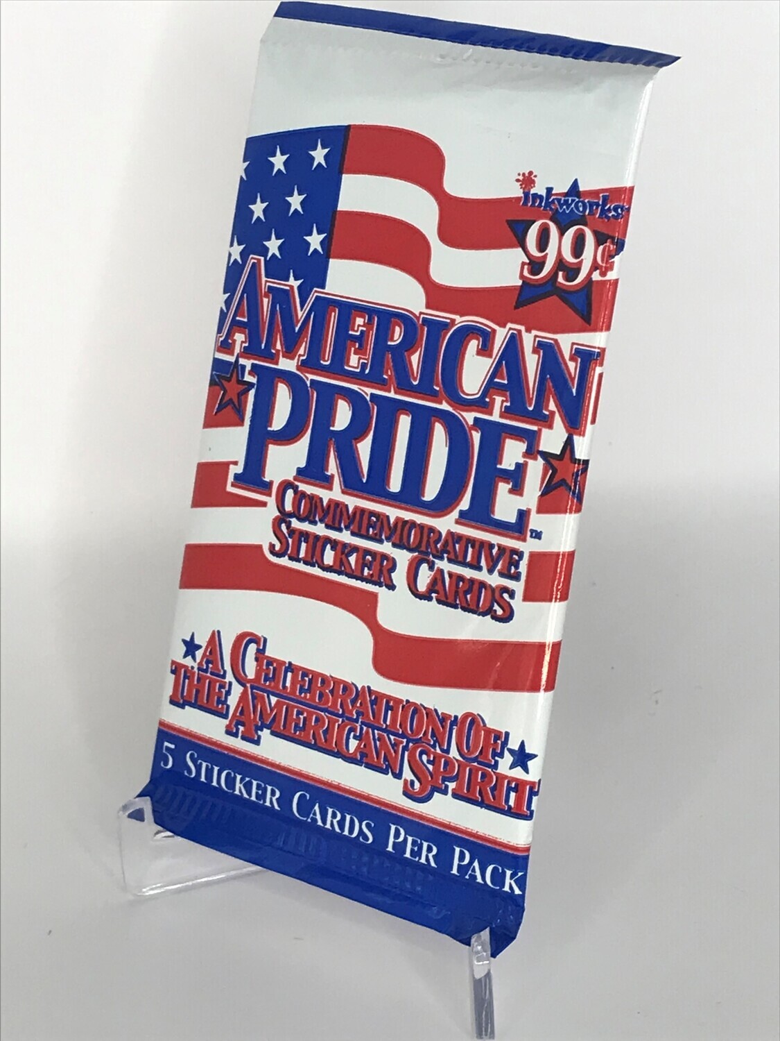 American Pride Commemorative Sticker Cards Pack