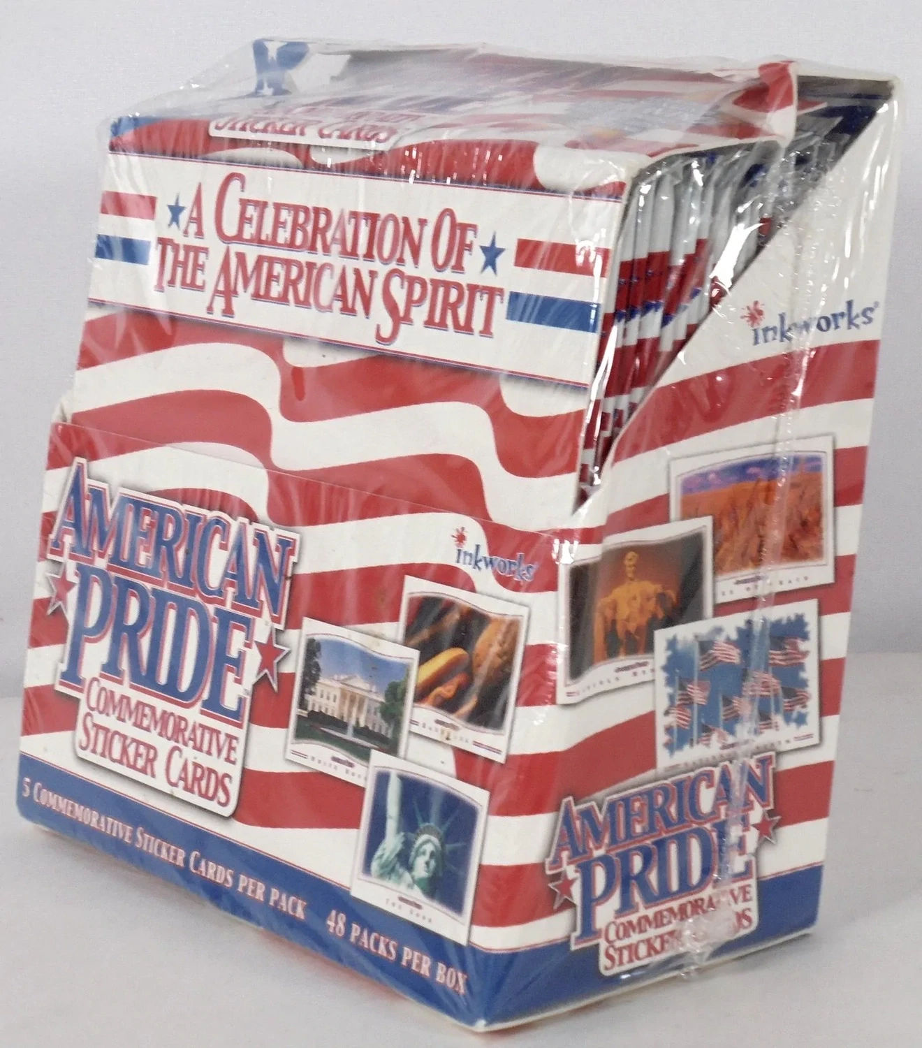 American Pride Commemorative Sticker Cards Pack