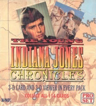 The Young Indiana Jones Chronicles Hobby Box (1992 Pro Set) - Pack
