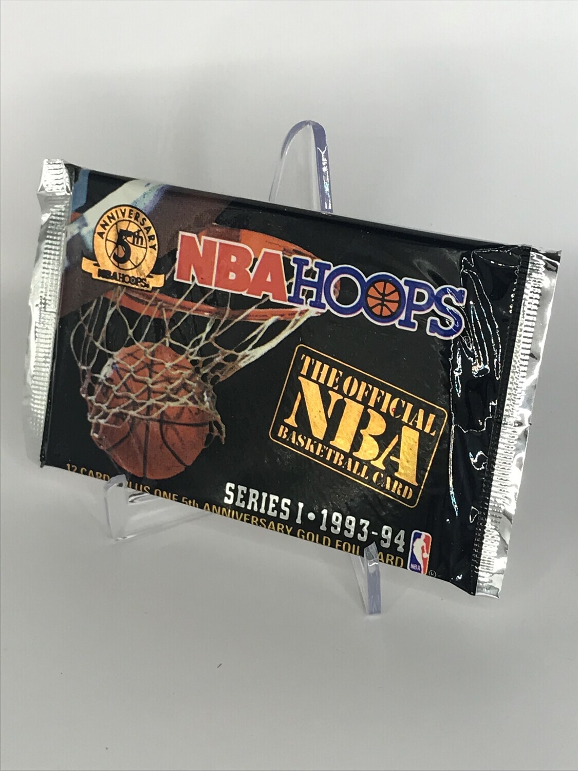 1993/94 Hoops Series 1 Basketball Hobby - pack