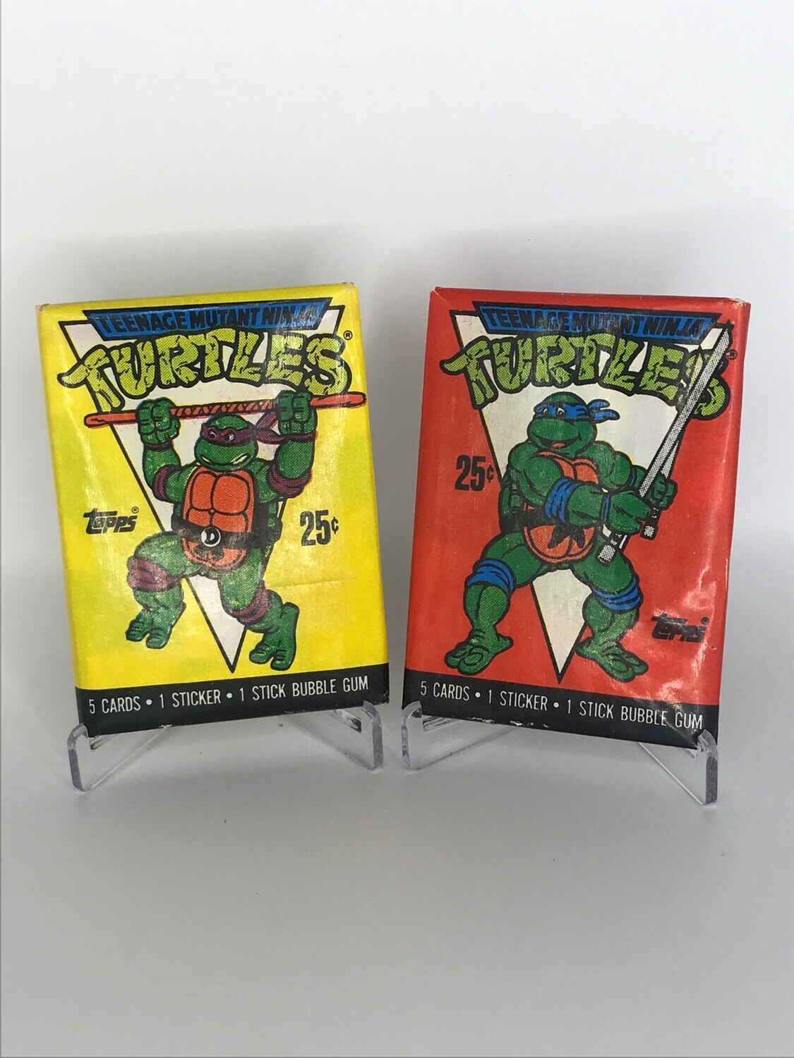 Teenage Mutant Ninja Turtles (1989 Topps) - x2 packs