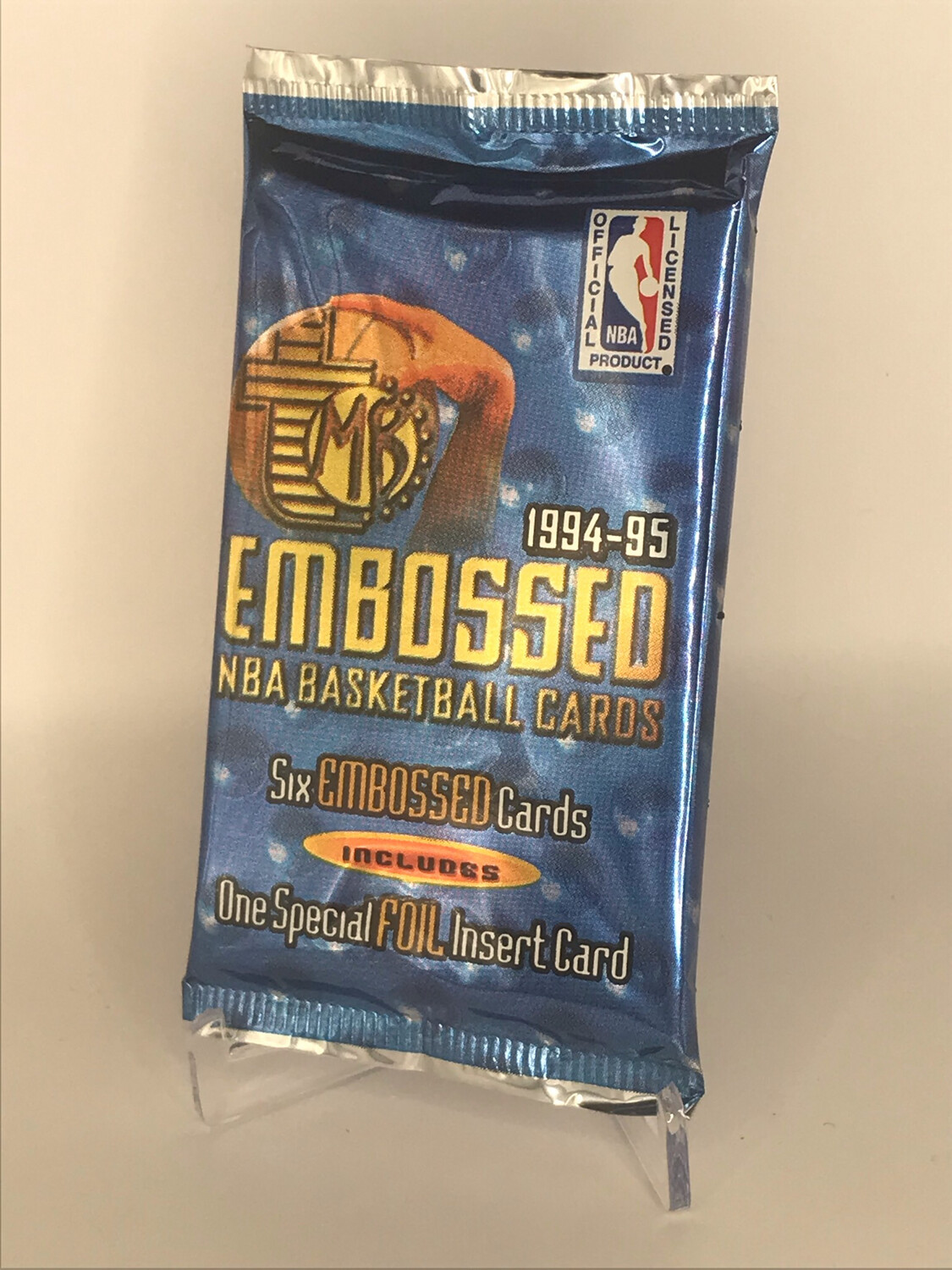 1994/95 Topps Embossed Basketball Hobby Pack