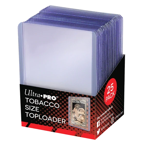 Ultra Pro - Tobacco Size Toploaders (25ct)