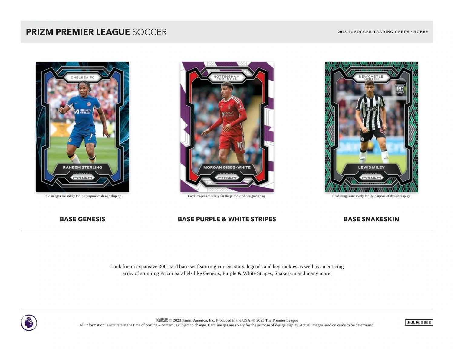 2023/24 Panini Prizm Premier League EPL Soccer Hobby Box