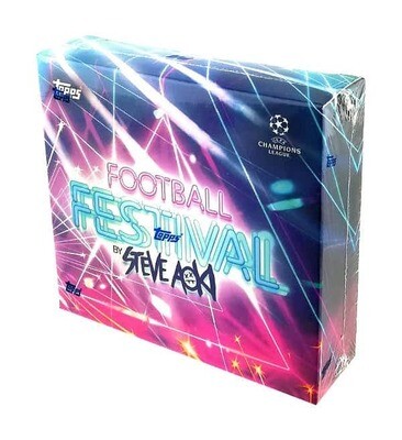2020-21 Topps On-Demand UEFA Champions League Football Festival Steve Aoki Box
