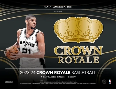 2023/24 Panini Crown Royale Basketball Hobby Box (Preorder)