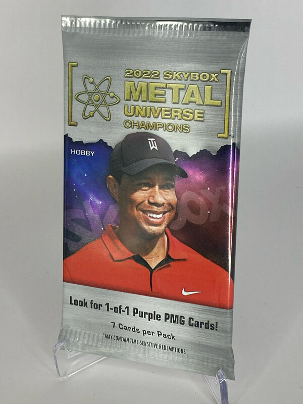 2022 Upper Deck Skybox Metal Universe Champions Hobby Pack