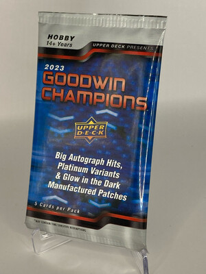 2023 Upper Deck Goodwin Champions Hobby Pack
