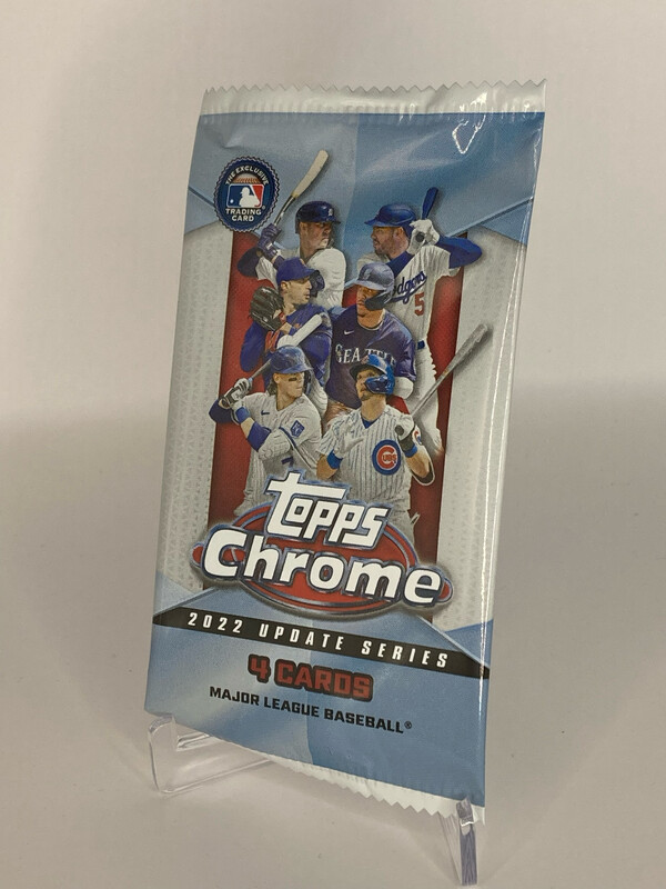 2022 Topps Chrome Update Baseball Hobby Pack