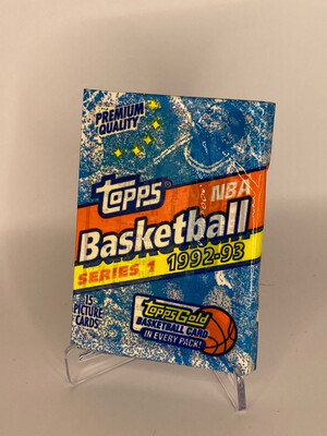 1992/93 Topps Series 1 Basketball Pack