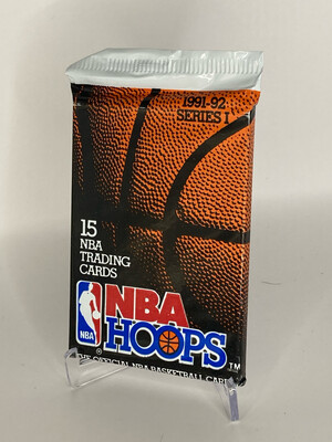 1991/92 Hoops Series 1 Basketball Pack