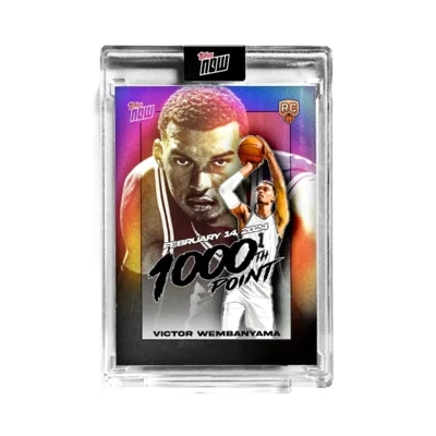 Victor Wembanyama - 2023-24 TOPPS NOW Basketball Card VW-1