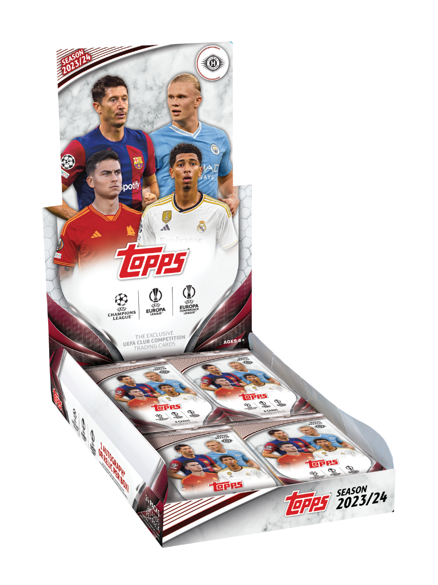 2023/24 Topps UEFA Club Competitions Hobby Box (sold out!)