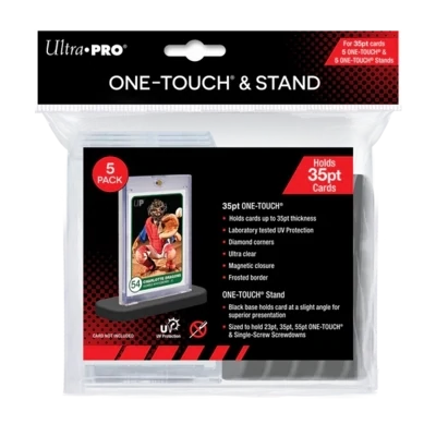 Ultra Pro - 35PT ONE-TOUCH &amp; Stands (5ct)