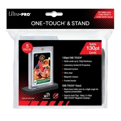 Ultra Pro - 130PT ONE-TOUCH &amp; Stands (5ct)