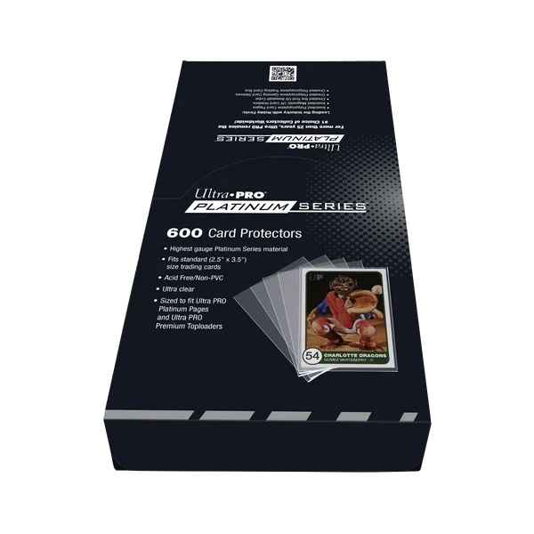 Ultra Pro - Platinum Series Card Protector Sleeves for Standard Trading Cards (600ct)