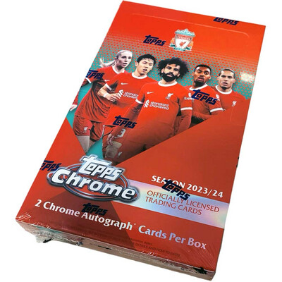 2023/24 Topps Chrome Liverpool Team Set - Hobby Box
