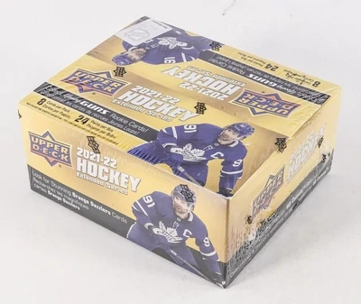 2021/22 Upper Deck Extended Hockey Cards Retail box