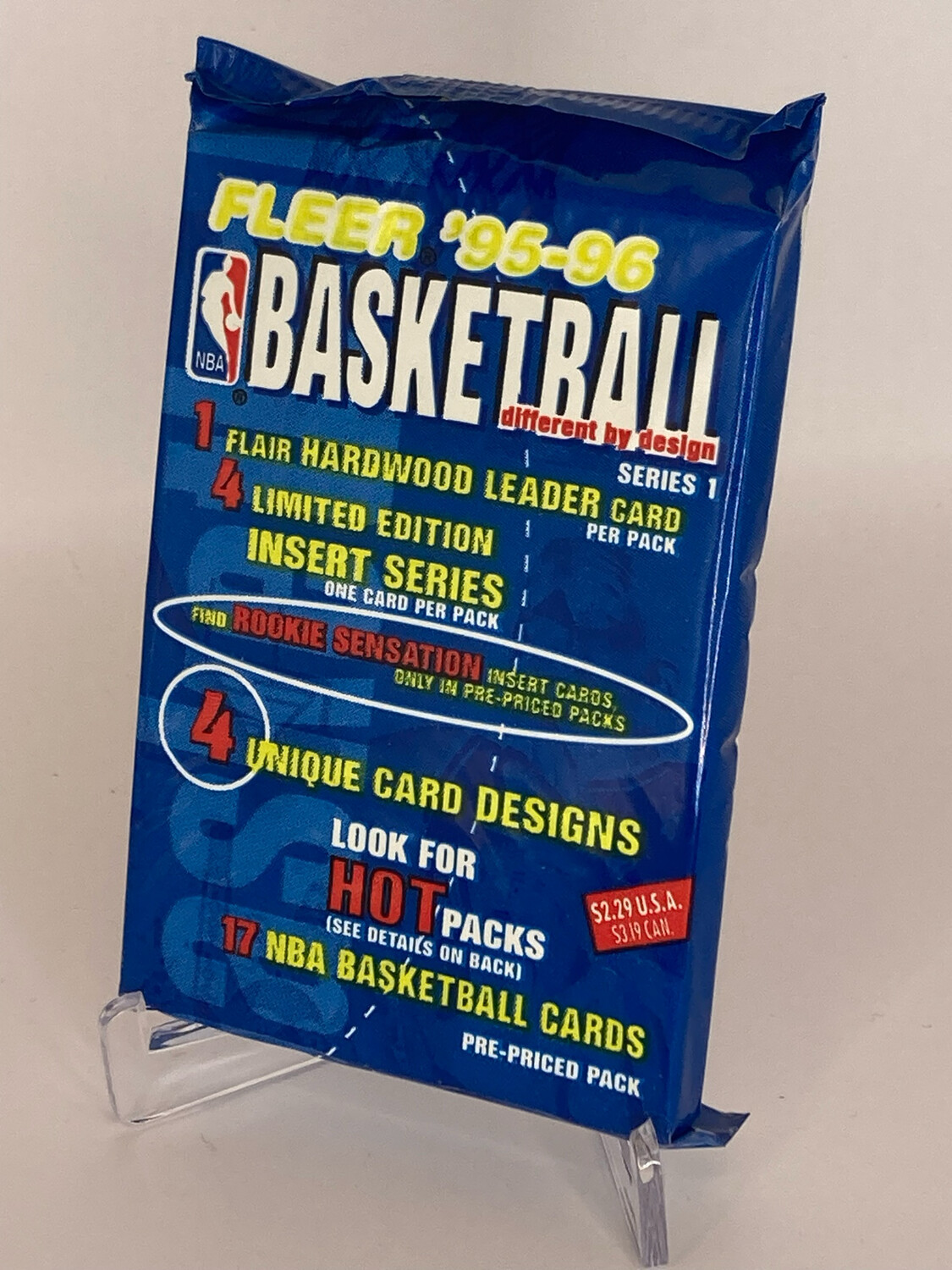 1995/96 Fleer Series 1 Basketball Jumbo Pack