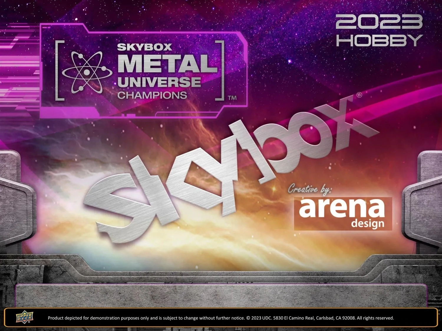 2023 Upper Deck Skybox Metal Universe Champions Hobby Box