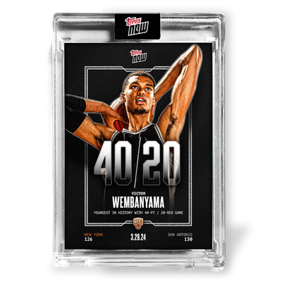 Victor Wembanyama - 2023/24 TOPPS NOW Basketball Card VW-5
