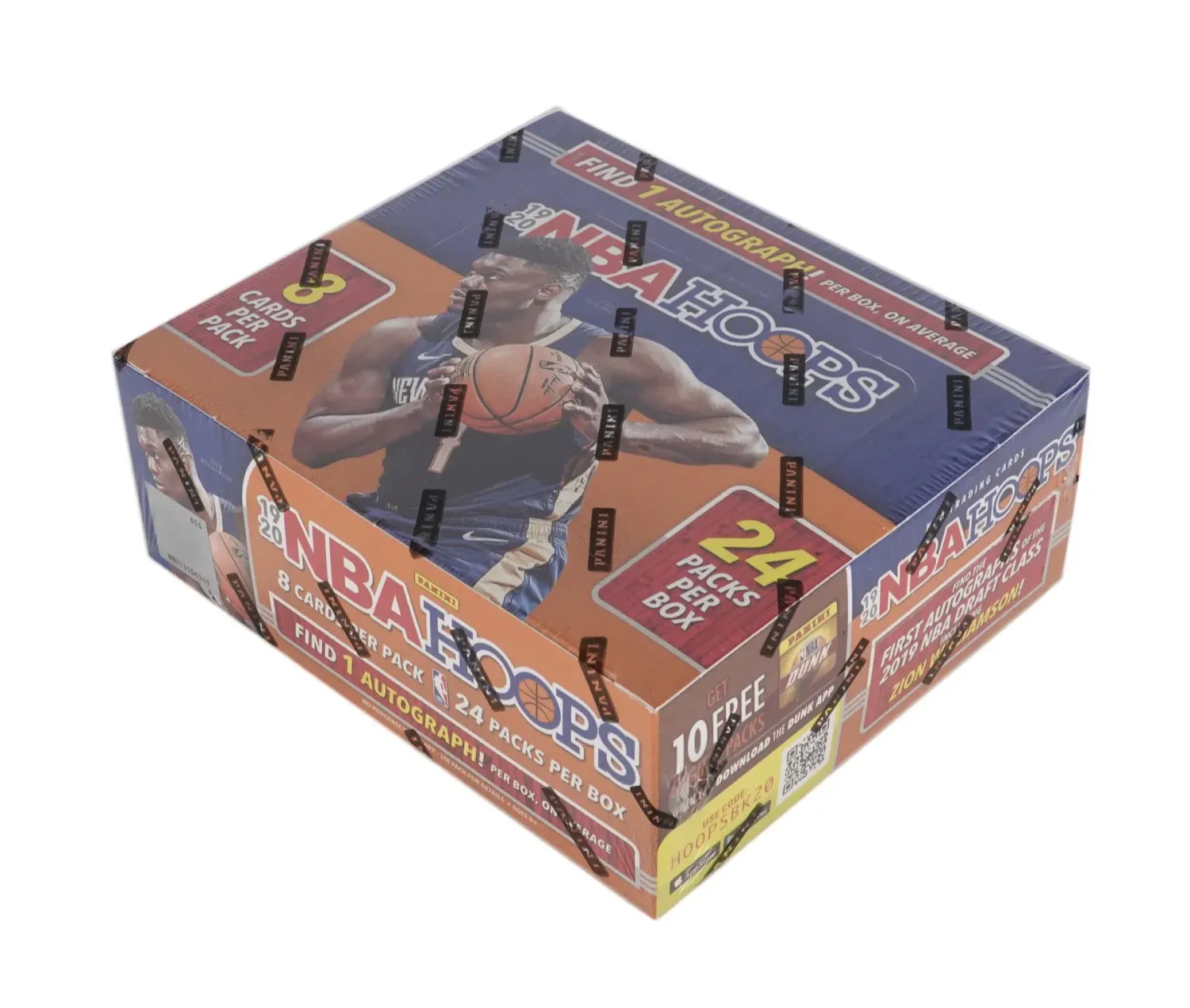 2019/20 Panini Hoops Basketball Retail Box