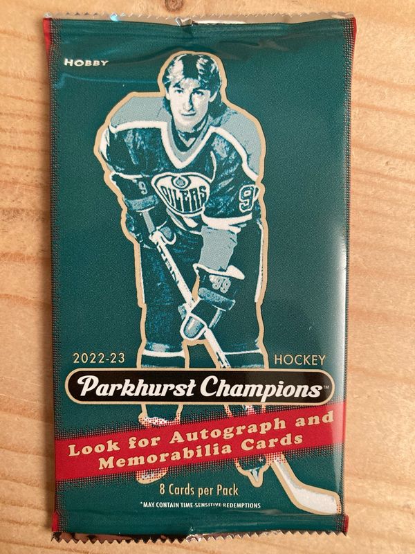2022/23 Upper Deck Parkhurst Champions Hockey Hobby Pack