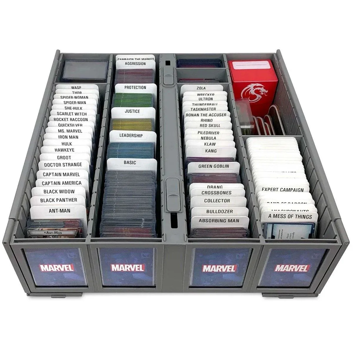 BCW - Collectible Card Bin - 3200 - Gray - (preorder only)