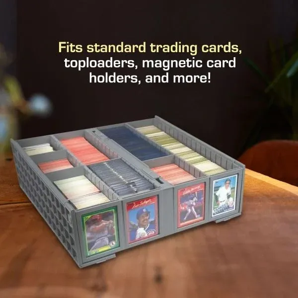 BCW - Collectible Card Bin - 3200 - Gray - (preorder only)
