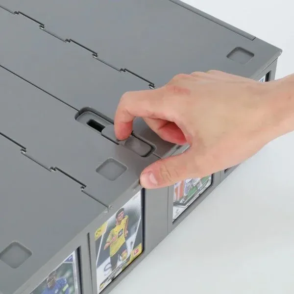 BCW - Collectible Card Bin - 3200 - Gray - (preorder only)