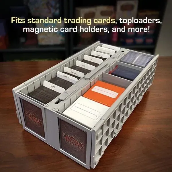BCW - Collectible Card Bin - 1600 - Gray - (preorder only)